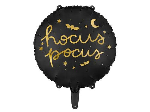 Foil Balloon Black Hocus Pocus