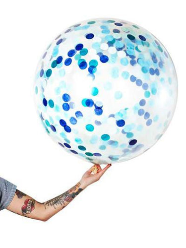 INFLATED Jumbo Confetti Balloon Handsome