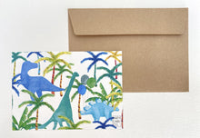 Load image into Gallery viewer, Dinosaur Party Invites (Pack 10)