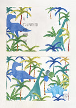 Load image into Gallery viewer, Dinosaur Party Invites (Pack 10)