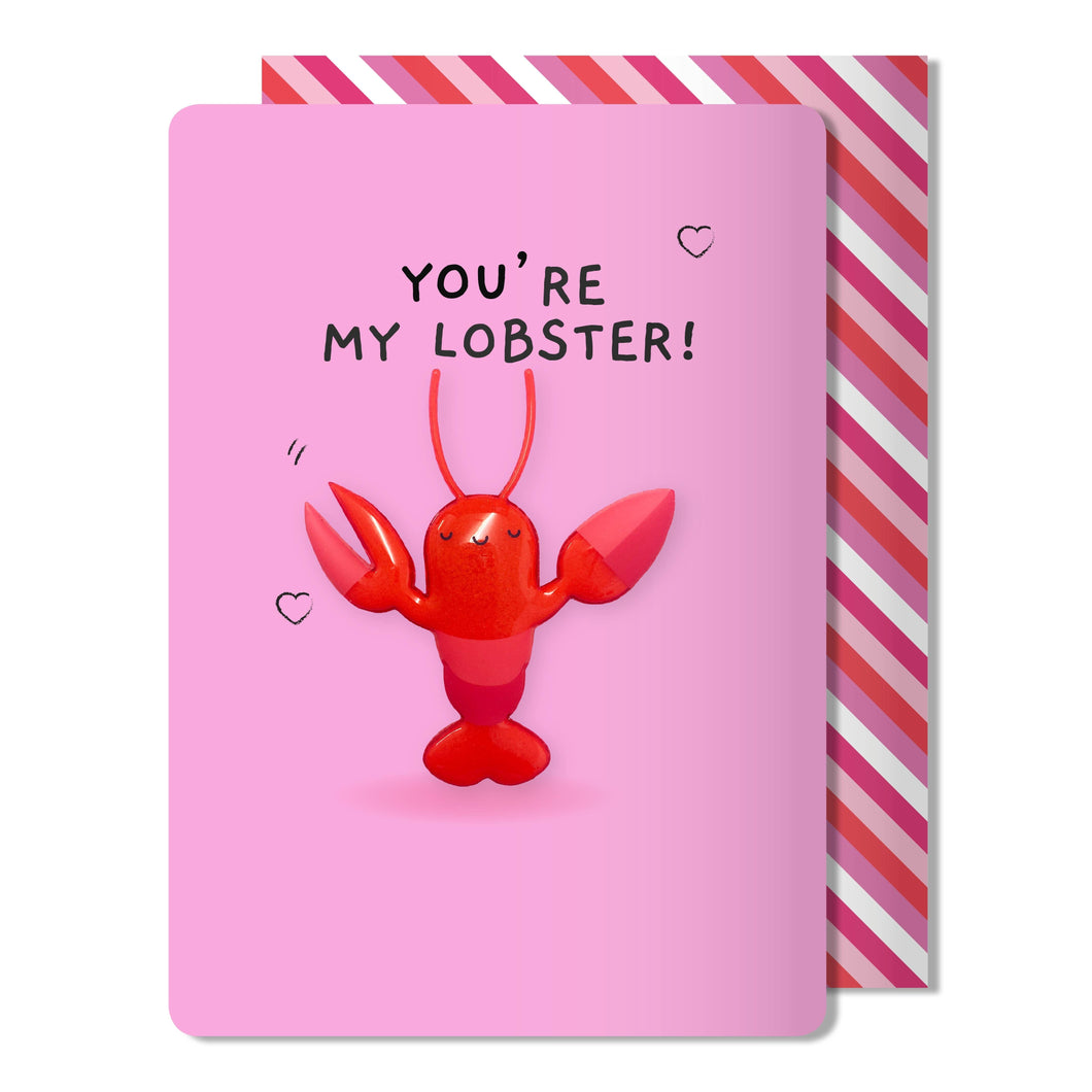 You're My Lobster Greeting Card