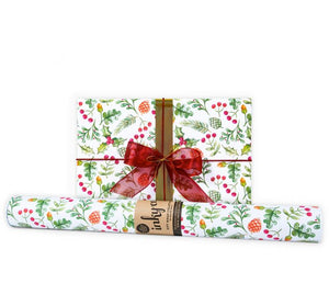 Wrapping Paper Xmas Garden 5 metres