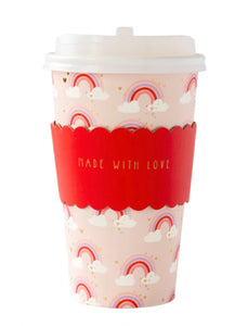 Made With Love Rainbows Go-To Cups (Pack 8)
