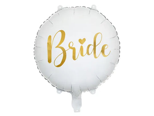 Bride Foil Balloon White
