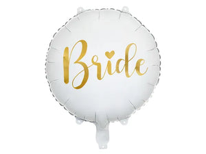 Bride Foil Balloon White