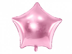 Foil Star Balloon 43cm Pastel Pink