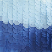 Load image into Gallery viewer, Blue Ombre Tissue Paper Backdrop