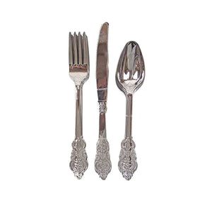 Silver Cutlery Set (12 Piece)